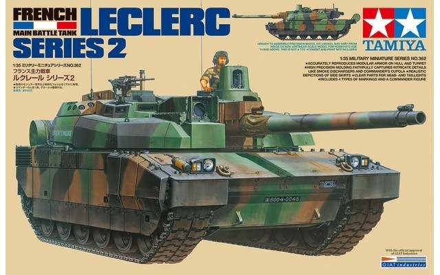 Tamiya 1/35 French Main Battle Tank Leclerc Series 2